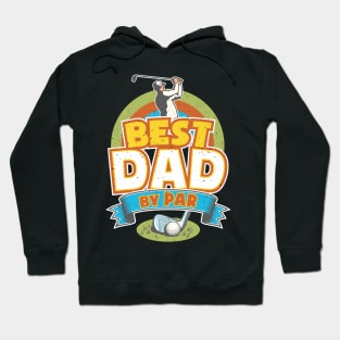 Best Dad by Par Father's Day Golf Lover Hoodie